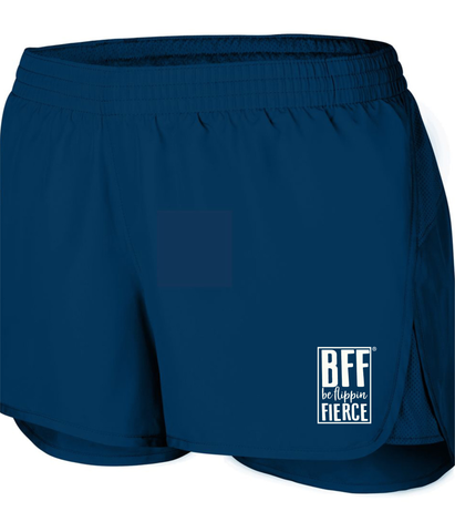 Athletic BFF Logo Shorts - Navy