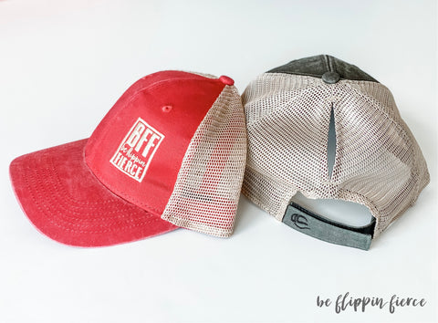 BFF Logo Pontyail Hat