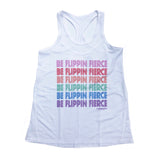 RETRO SUNSET Be Flippin Fierce™️ Tank