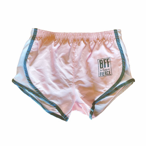 Athletic BFF Logo Shorts - Pink