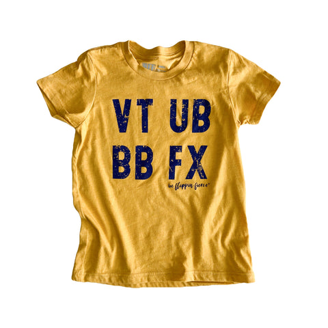 Women's Events T-Shirt in Vintage Gold