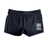 BFF Logo Black Gym Shorts