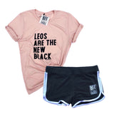 Retro BFF Logo Shorts - Black