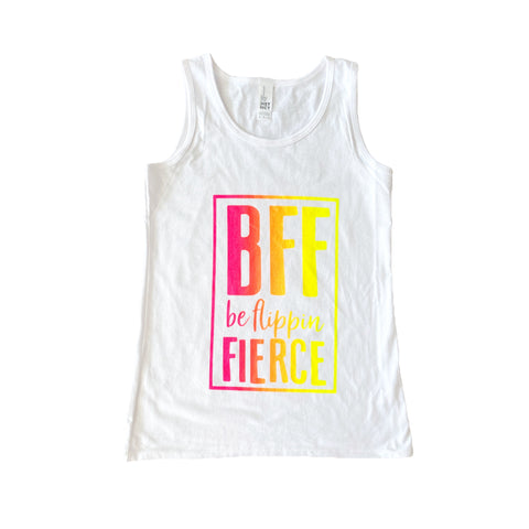 Neon Sunrise Logo Tank
